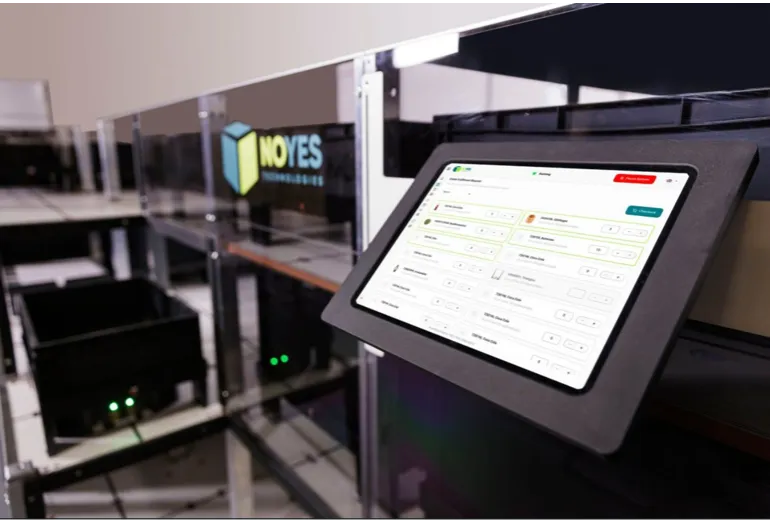 Lager mit automatisiertem NoyesStorage-System